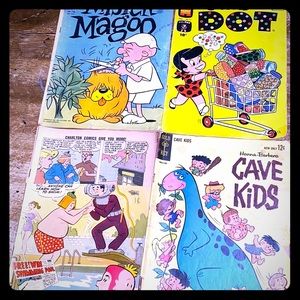 4 Vintage 1961-62 Comic Books